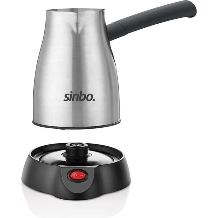 Sinbo SCM-2967 Kablosuz Elektrikli Cezve - Inox - 1000 Watt - Görsel 5