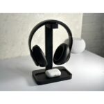 Talha Kulaklık Standı - Tepsili Kulaklık Tutucu