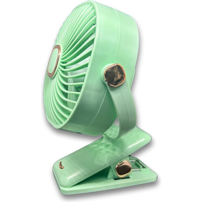 Wexta Zb113 Taşınabilir Masaüstü Yeşil Usb Fan - Görsel 2