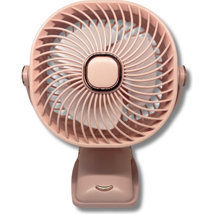 110001058510293.jpg Wexta Zb113 Taşınabilir Masaüstü Pembe Usb Fan - Görsel 1