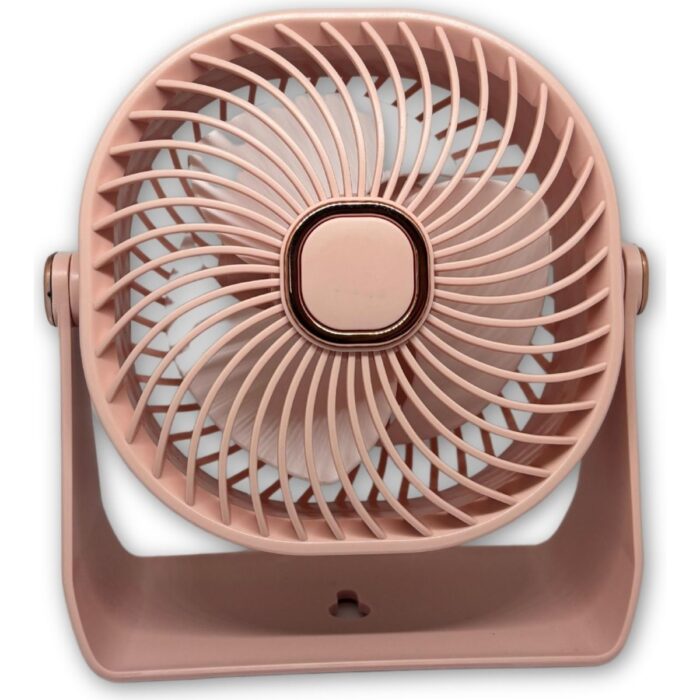 110001058519570.jpg Wexta Zb112 Taşınabilir Masaüstü Pembe Usb Fan - Görsel 1