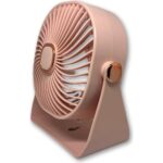 Wexta Zb112 Taşınabilir Masaüstü Pembe Usb Fan - Görsel 2