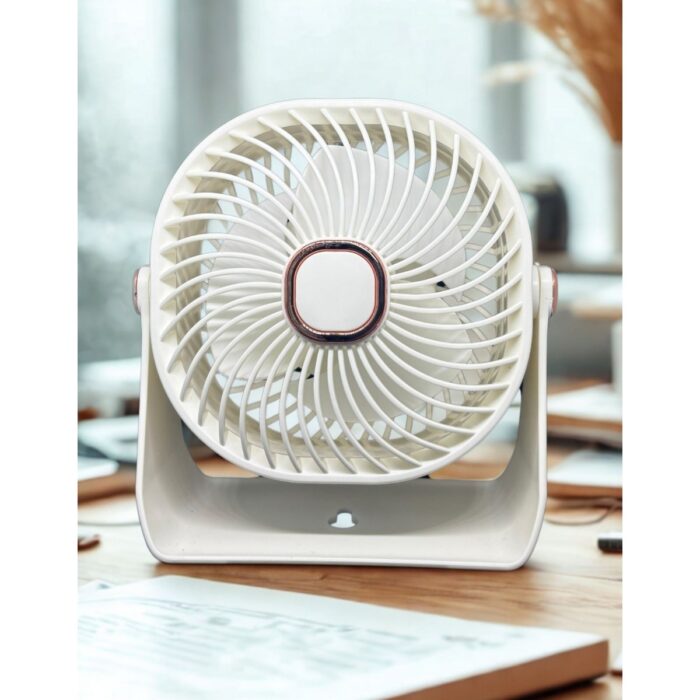 Wexta Zb112 Taşınabilir Masaüstü Beyaz Usb Fan - Görsel 4
