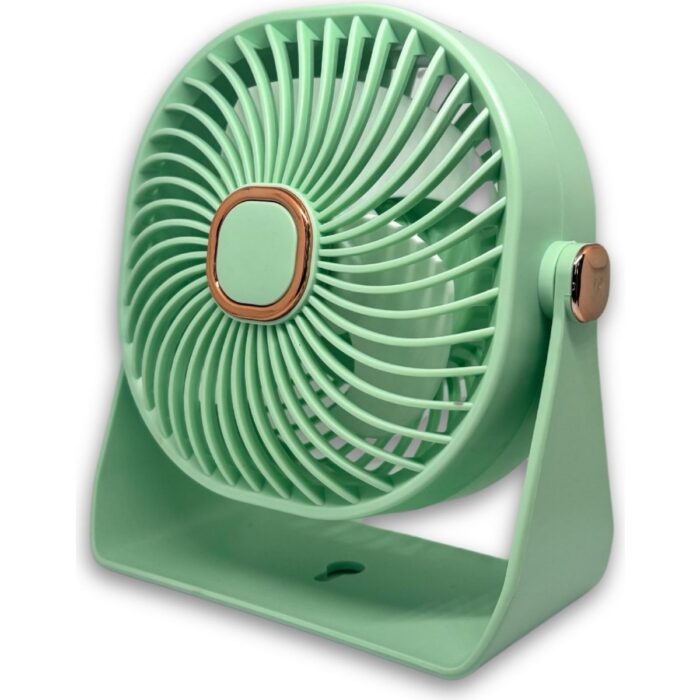 Wexta Zb112 Taşınabilir Masaüstü Yeşil Usb Fan - Görsel 2