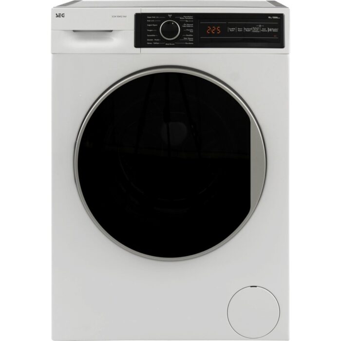 SEG Scm 10M12 Inv  10 Kg 1200 Devir Inverter Buharlı Yıkama Özellikli Çamaşır Makinesi - Görsel 1