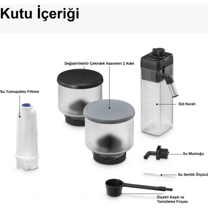 Delonghi Rivelia EXAM440.55.BG Tam Otomatik Espresso Makinesi - Görsel 2