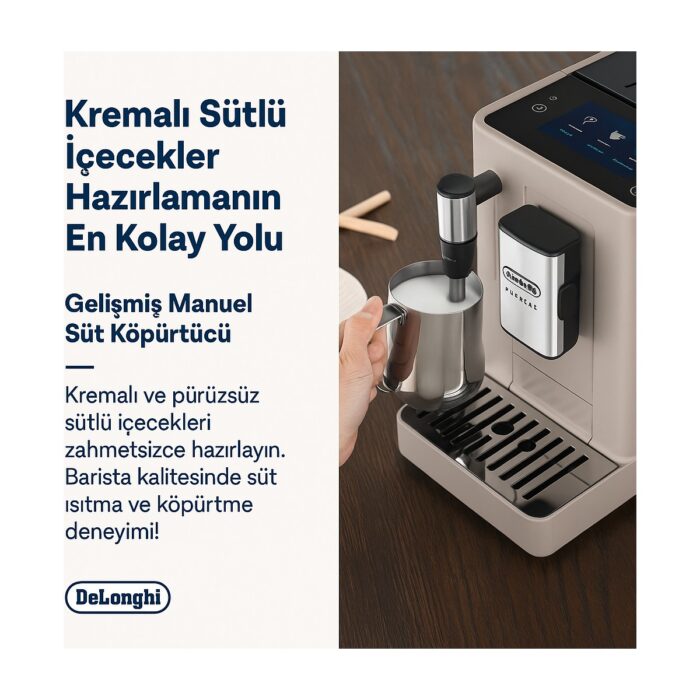 Delonghi Rivelia EXAM440.55.BG Tam Otomatik Espresso Makinesi - Görsel 5