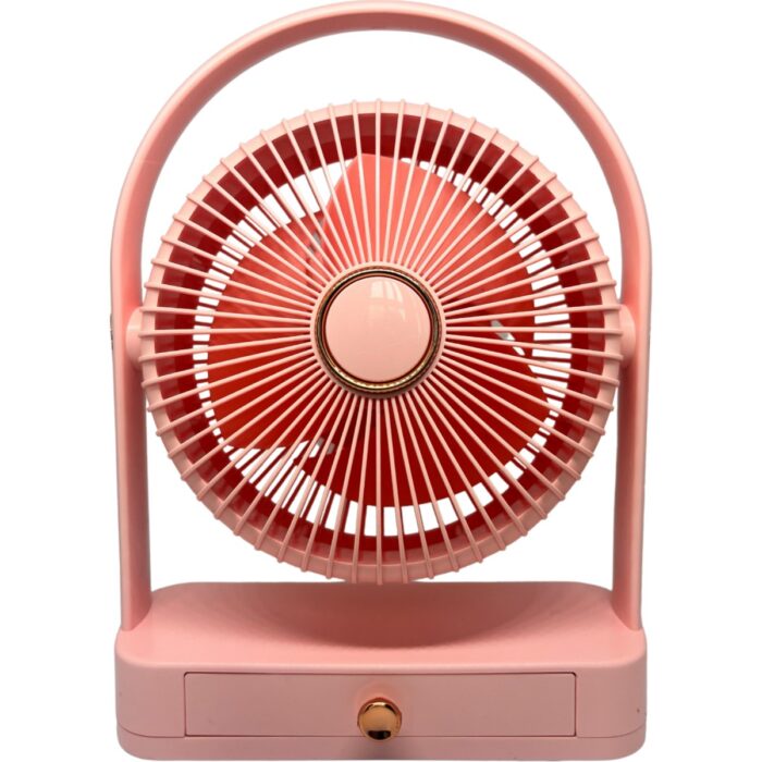 Wexta Ys2235 Taşınabilir Masaüstü Pembe Usb Fan - Görsel 1