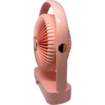 Wexta Ys2235 Taşınabilir Masaüstü Pembe Usb Fan - Görsel 2
