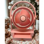 Wexta Ys2235 Taşınabilir Masaüstü Pembe Usb Fan - Görsel 4