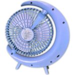 Wexta S24 Taşınabilir Masaüstü Mavi Usb Fan - Görsel 4