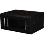 Lande - 4u 19" Duvar Tipi Rack Kabinet – Genişlik: 600 mm | Derinlik: 450 mm – Siyah - Görsel 2