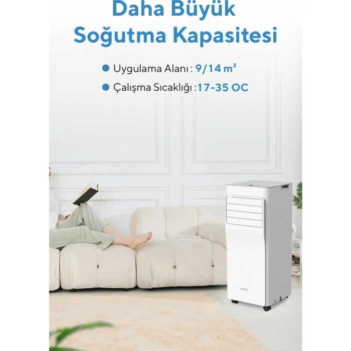 Kumtel KMPAC-7 Juniper Portatif Taşınabilir Klima - Görsel 2