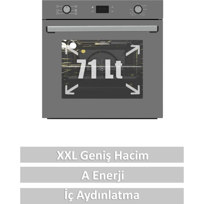 Alveus Mfa 627 Dijital Fırın Gri - Görsel 2