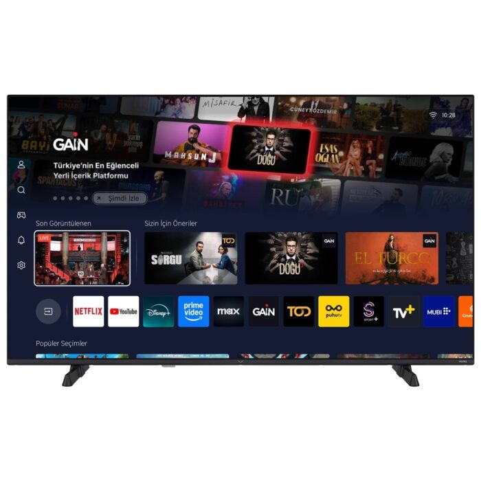 Vestel 50UV9750 50'' 126 Ekran Uydu Alıcılı 4K Ultra HD Smart VİDAA TV - Görsel 2