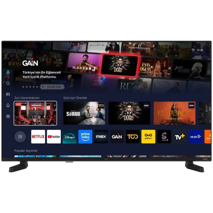 Vestel 43FV9750 43'' 108 Ekran Uydu Alıcılı Full HD Smart VİDAA TV - Görsel 2