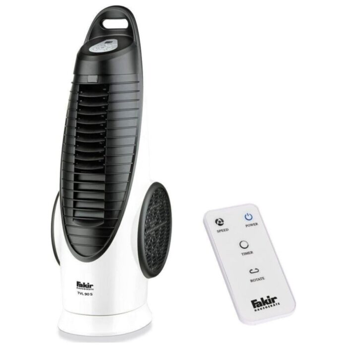 Fakir 90W Kule Tipi Vantilatör - Uzaktan Kumandalı, 3 Hız Ayarı, Masaüstü ve Ayaklı Kullanım, Geniş Salınım Açısı - Görsel 3