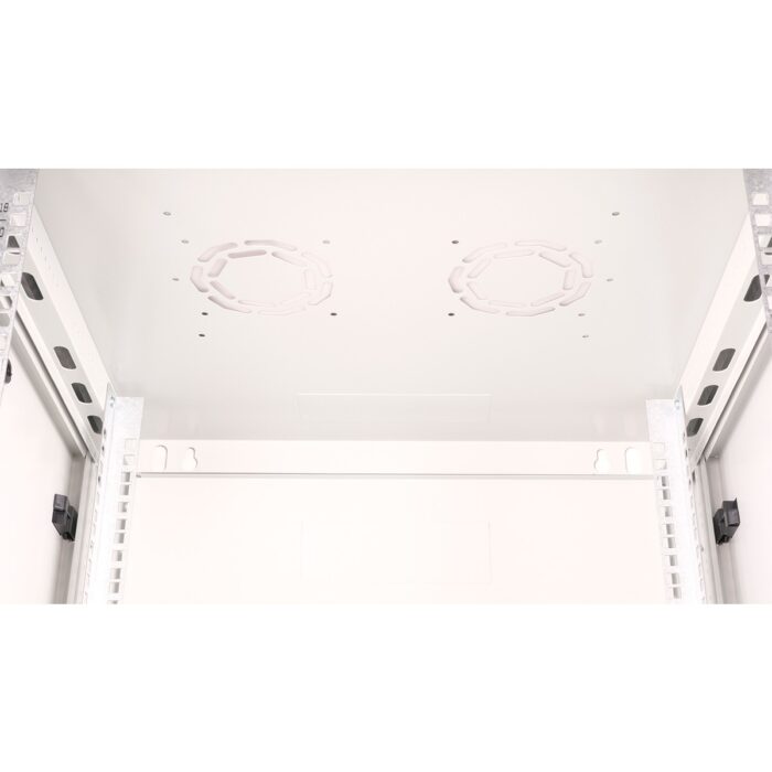 Lande 18U 19" Duvar Tipi Rack Kabinet – Genişlik: 600 mm | Derinlik: 600 mm – Açık Gri (Demonte) - Görsel 5