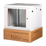 Lande 9u 19" Duvar Tipi Rack Kabinet – Genişlik: 600 mm | Derinlik: 600 mm – Açık Gri (Demonte)