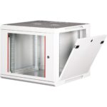 Lande 9u 19" Duvar Tipi Rack Kabinet – Genişlik: 600 mm | Derinlik: 600 mm – Açık Gri (Demonte) - Görsel 4