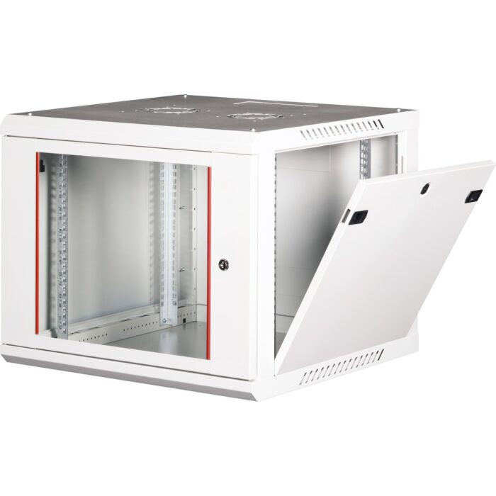 Lande 9u 19" Duvar Tipi Rack Kabinet – Genişlik: 600 mm | Derinlik: 600 mm – Açık Gri (Demonte) - Görsel 4