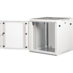 Lande 12U 19" Duvar Tipi Rack Kabinet – Genişlik: 600 mm | Derinlik: 600 mm – Açık Gri (Demonte) - Görsel 4