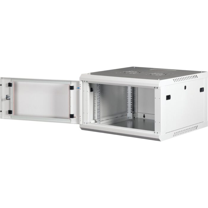 Lande - 6u 19" Duvar Tipi Rack Kabinet – Genişlik: 600 mm | Derinlik: 600 mm – Açık Gri (Demonte) - Görsel 3