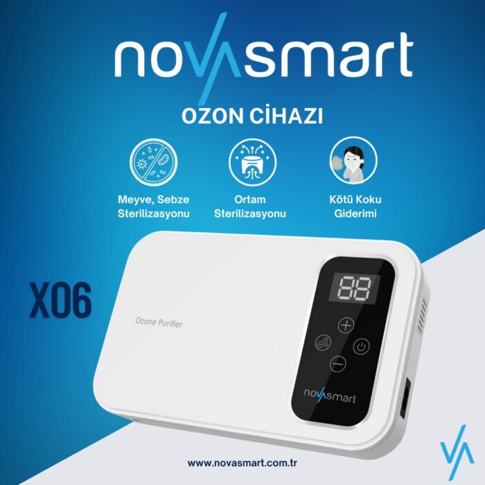 Nova Smart X06 Ozon Cihazı - Meyve, Sebze ve Hava Sterilizasyonu - Görsel 1