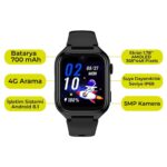 Slazenger 4g Tıger Kıds Prıme Görüntülü Görüşme Amoled LCD 5mp Kamera Özelliği Akıllı Çocuk Saati - Görsel 2
