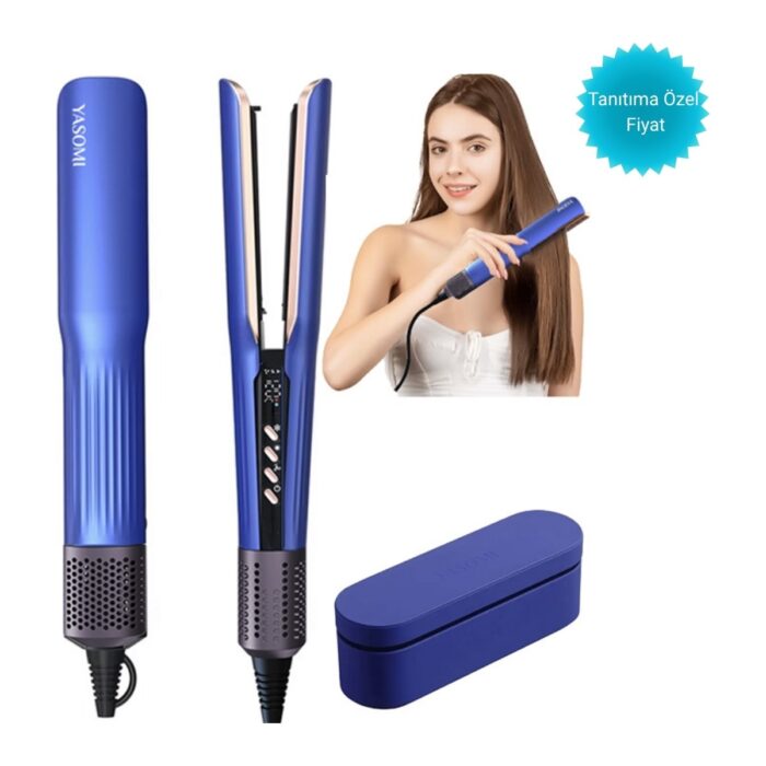 110001066059739.jpg Yasomi Ls-909 Ladystyle 1300w Dijital Ekran İyonik Soğuk Sıcak Saç Düzleştirici - Görsel 1