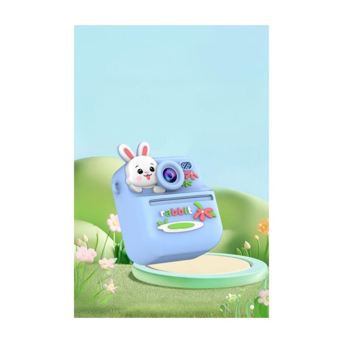 Torima Cmr-33 Mavi Dijital Video Kayıt Fotoğraf Çocuk Kamerası Termal Resim Kağıt Baskılı Yazıcı - Görsel 2