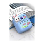 Torima Cmr-33 Mavi Dijital Video Kayıt Fotoğraf Çocuk Kamerası Termal Resim Kağıt Baskılı Yazıcı - Görsel 4