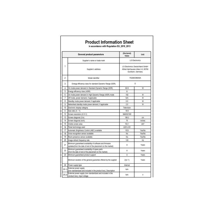 LG 75QNED86A6A 75'' 191 Ekran Uydu Alıcılı 4K Ultra HD Smart webOS QNED TV - Görsel 5