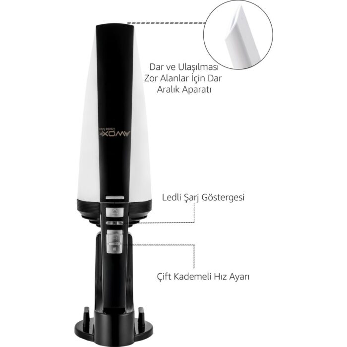 Awox Cracks Max Şarjlı El Süpürgesi - Görsel 2