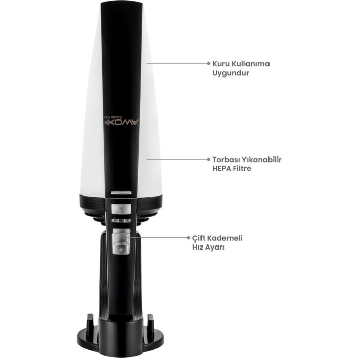 Awox Cracks Max Şarjlı El Süpürgesi - Görsel 3