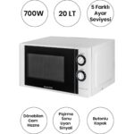 Awox P20 Mikrodalga Fırın Beyaz - Görsel 4