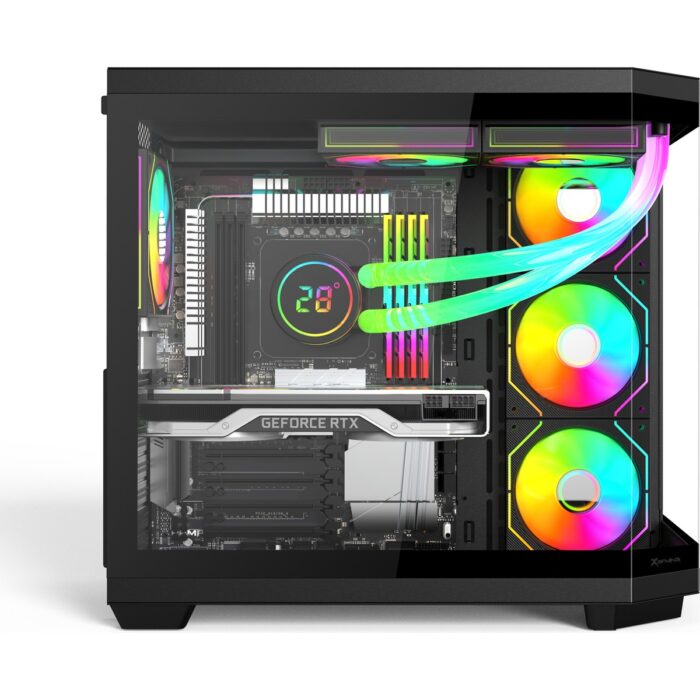 İzoly Gta 18X I5 14400F 32GB Ddr5 1tb M.2 Nvme Rtx 5060 8gb 240MM Sıvı Soğutma Oyuncu Masaüstü Bilgisayarı - Görsel 5