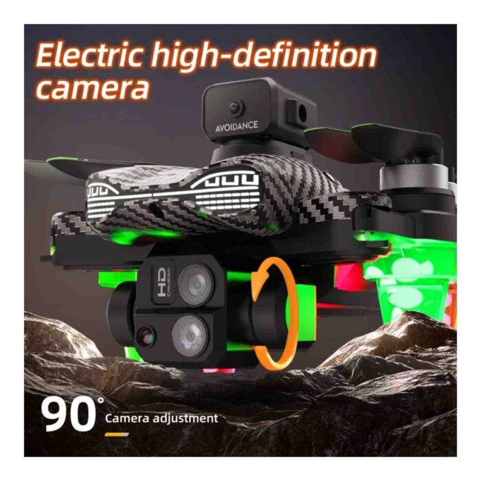 Beemen C19S Katlanabilir 4K Kamera Drone | Wifi Fpv, 360° Takla, Işık Sensörlü Otomatik Denge, Başsız Mod, Akıllı Takip - Görsel 5