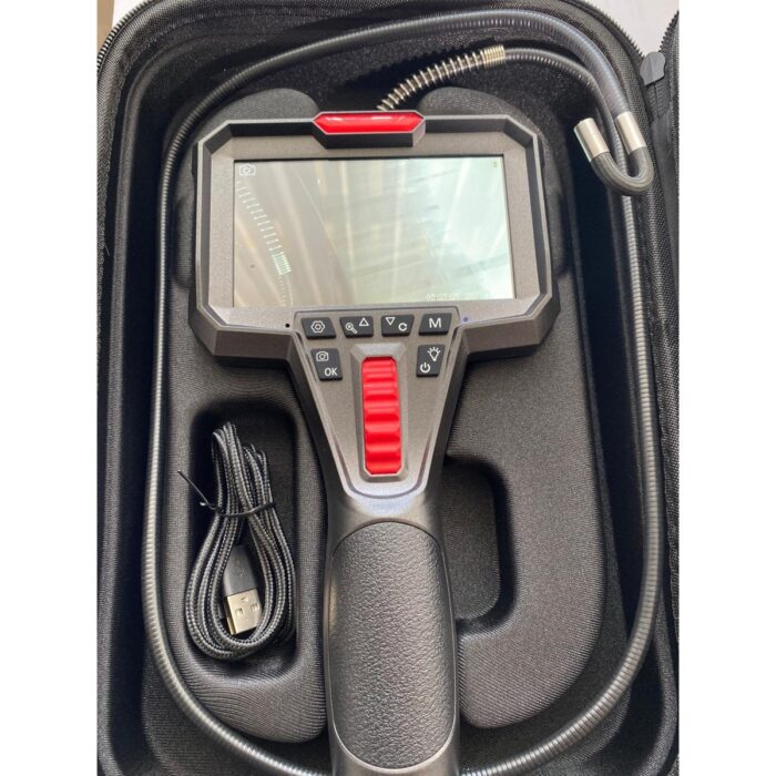 XWA 360° Oynar Başlı 6mm Lens Çapı 1 metre Yarı Sert Kablo Endoskop Yılan Kamera - Görsel 4