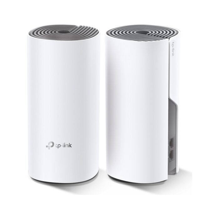 TP-Link Deco E4 (2-Pack) | Wi-Fi 5 Mesh Sistemi | AC1200 Mbps Hız | Fiber Uyumlu | Çift Bant | 100 Mbps Port | 100 Cihaz | 260 m² Kapsama | WPA3 | Mobil Uygulama ile Kolay Kurulum - Görsel 2