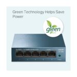 TP-Link LS105G 5 Port 10-100-1000 Mbps Switch Metal Kasa - Görsel 4