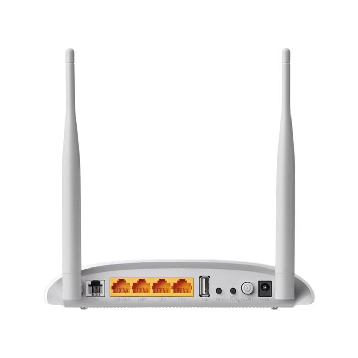 TP-Link TD-W9970 | WiFi 4 VDSL/ADSL Modem Router | 2 Harici Anten | 300 Mbps | 4 Ethernet Portu | Kolay Kurulum | Dual Band Desteği | Tüm ISS’lerle Uyumludur - Görsel 4