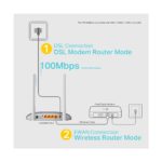 TP-Link TD-W9960 | WiFi 4 VDSL/ADSL Modem Router | 2 Harici Anten | 300 Mbps | 4 Ethernet Portu | Kolay Kurulum | Dual Band Desteği | Tüm ISS’lerle Uyumludur - Görsel 5