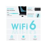TP-Link Archer TX20U | Wi-Fi 6 USB Adaptör | AX1800 Mbps | Çift Bant | MU-MIMO | USB 3.0 | WPA3 | Kolay Kurulum | Windows 11/10 - Görsel 4