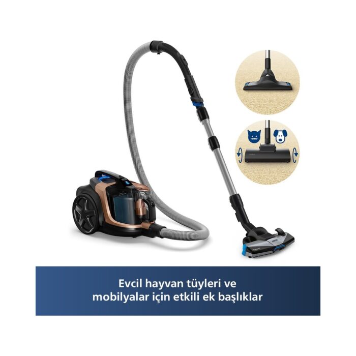 Philips Marathon Daily XB7151/07 Toz Torbasız Elektrikli Süpürge - Görsel 2