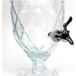 Devigo Cam Şerbetlik Lüks 4.5 Litre Kokteyl Limonata Meşrubat Sebil - Görsel 2