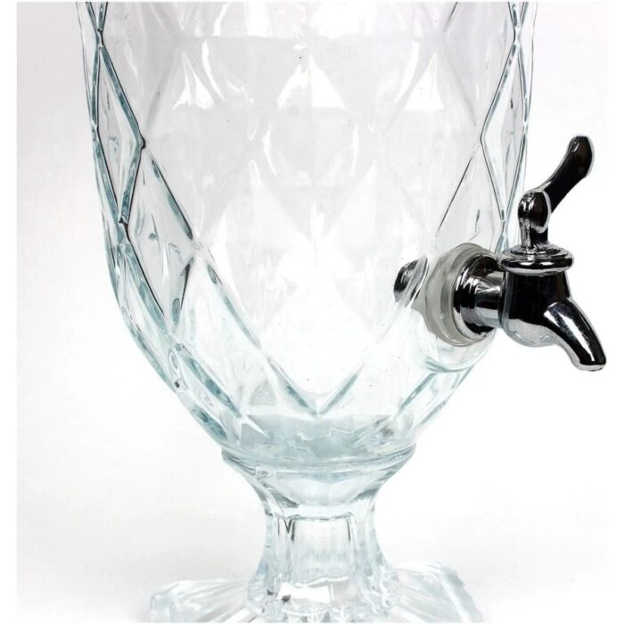 Devigo Cam Şerbetlik Lüks 4.5 Litre Kokteyl Limonata Meşrubat Sebil - Görsel 2