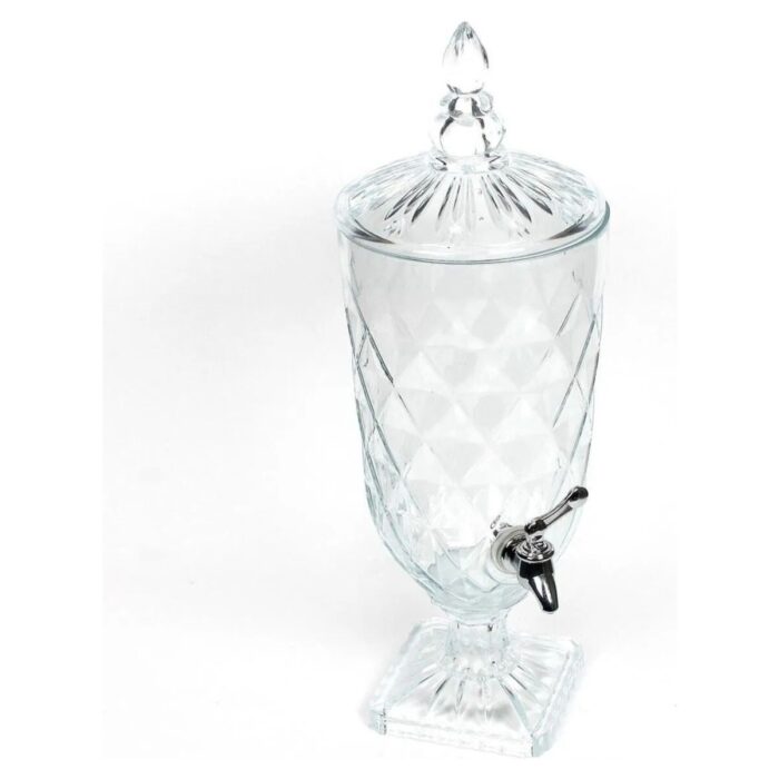 Devigo Cam Şerbetlik Lüks 4.5 Litre Kokteyl Limonata Meşrubat Sebil - Görsel 3