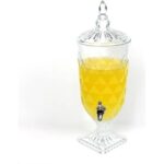 Devigo Cam Şerbetlik Lüks 4.5 Litre Kokteyl Limonata Meşrubat Sebil - Görsel 5