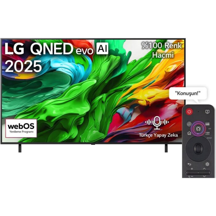 110001076236284.jpg LG 55QNED86A6A 55'' 139 Ekran Uydu Alıcılı 4K Ultra HD Smart webOS QNED TV - Görsel 1